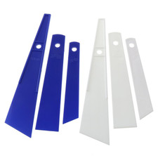 Glue Spreader 6IN1 Plastic Glue Smear Sticks Applicator Leather Scraping Spread