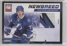 2011-12 Panini Elite New Breed Materials 21/25 Victor Hedman #48 Patch 2d8
