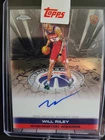 2025-26 Topps Chrome- Rookies Will Riley Autograph Issue #TAUR2-WR (RC,AU)
