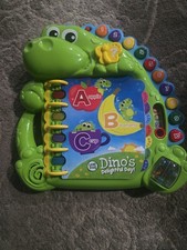 Leapfrog Dino's Delightful Day Alphabet Book Green