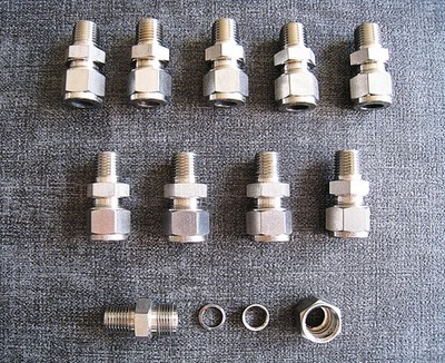 NEU SWAGELOK ROHRVERSCHRAUBUNG 10MM SWAGELOK SS-10M0-1-4 EINSCHRAUBER 10MM