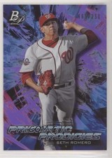 2018 Bowman Platinum Prismatic Prodigies Purple 165/250 Seth Romero #PPP-31 1o3