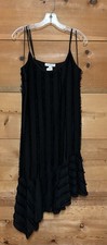 Anthropologie Eri + Ali Fringed Slip Dress Size S