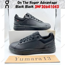 On The Roger Advantage Black Black 3MF30641043 Men's Size