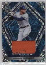 2020 Chronicles Spectra Neon Blue Prizm Swatches 52/99 George Springer #28 12io