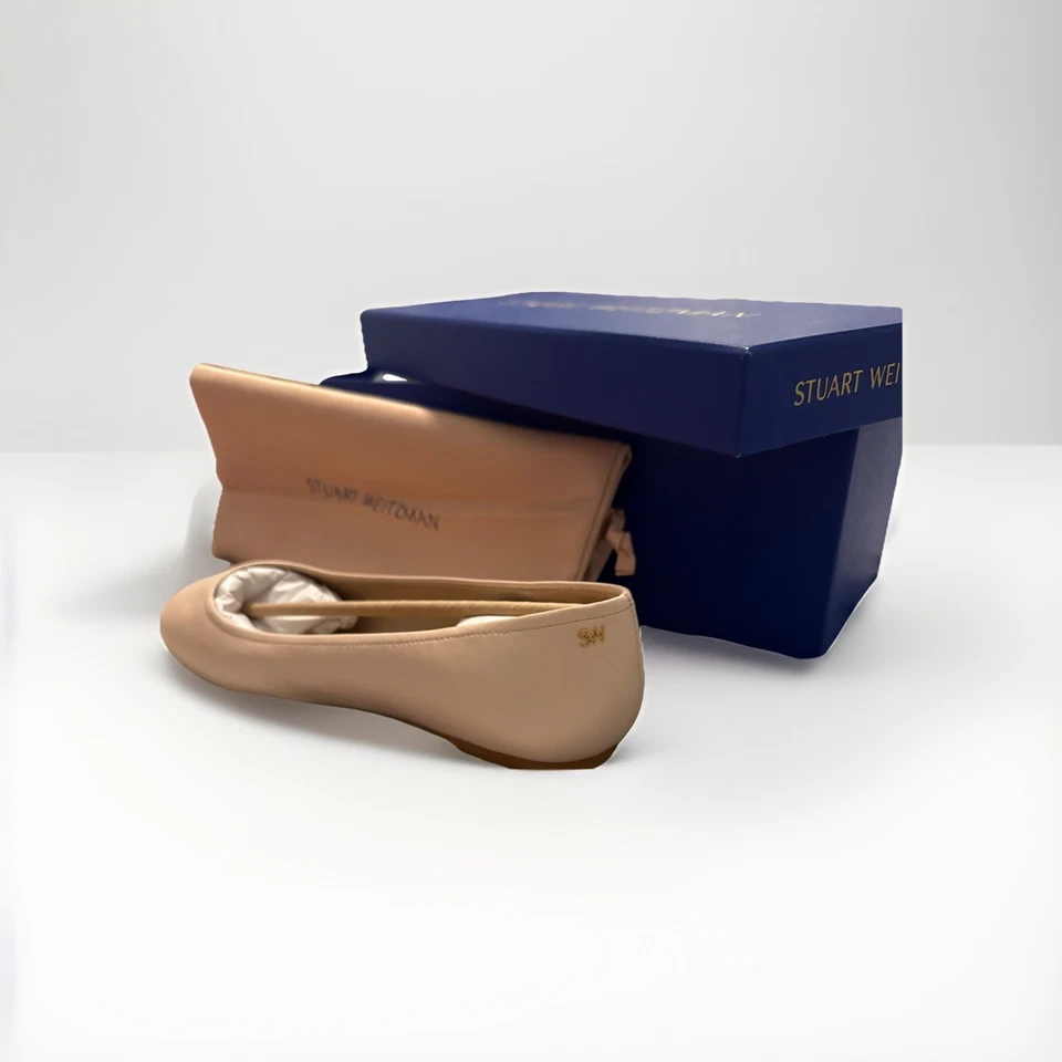 Stuart Weitzman Nadine Flats Rosewater Foto 3 de 3