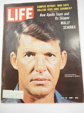 Life Magazine May 19, 1967 - new Apollo team and its skipper Wally Schirra