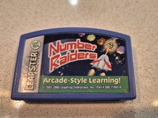 Leapster 2 Number Raiders Arcade Style Learni Educational Cartridge 2003 Vintage