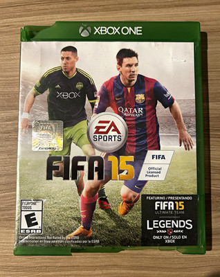 FIFA 15 Xbox One 2014 EA Sports Soccer Case Disc Insert