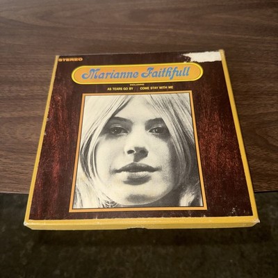 MARIANNE FAITHFULL Self-Titled - 1965 London Reel-to-Reel Tape 4-Track 7 1/2 IPS