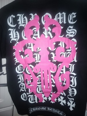 Chrome Hearts Eye Chart Dagger apparel piece featuring a large pink dagger