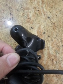 Sony PS2 BLACK Wired Controller OEM DualShock PlayStation 2 AUTHENTIC Read