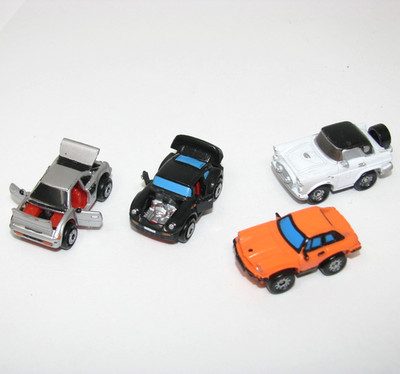 4 Galoob Micro Machines Deluxe Porsche 959 Black  Ferrari Mondial 1989 Doors