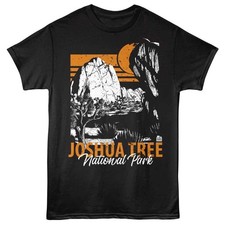 JOSHUA TREE Adult T Shirt National Park STARK CALIFORNIA New Black Cotton