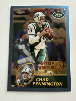2003 Topps Chrome Football Karte #161 Chad Pennington WW