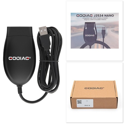 GD101 J2534 per HDS TIS ODIS JLR SDD PCMFlash strumento diagnostico - Foto 1 di 8