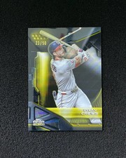 2026 Topps Chrome Black Gold Wave #155 Dylan Crews 23/50 Nationals QI95
