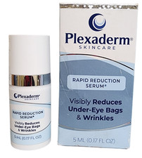 Plexaderm Rapid Reduction Eye Serum Anti-Aging Pump 5ml Open Box