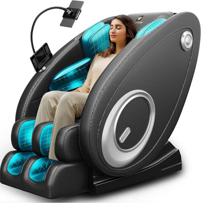 Full Body Massage Chair Recliner Zero Gravity Heated Bluetooth Speaker 5 Modes