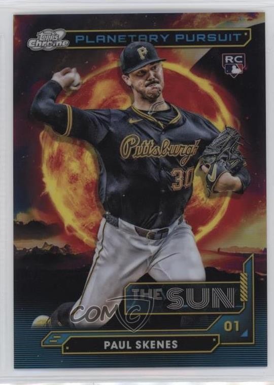 2024 Topps Cosmic Chrome Planetary Pursuit Sun Paul Skenes #PPS-6 Rookie RC 1e56
