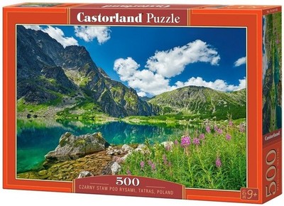NEW Castorland Jigsaw Puzzle 500 Pieces Czarny Staw pod Rysami, Tatras, Poland