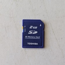 Toshiba 2GB SD Memory Card Standard Class 2 SD-M02G Secure Digital For Camera