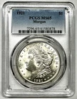 1921-P Morgan Silver Dollar PCGS graded MS65!