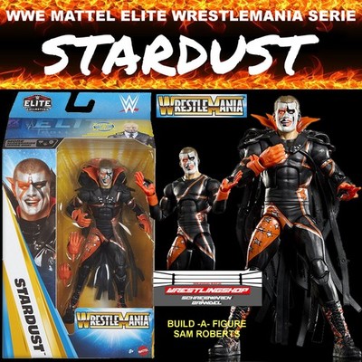 WWE MATTEL ELITE WRESTLEMANIA SERIE 42 STARDUST WRESTLING FIGUR BASIC CODY RHODE