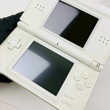 Nintendo DS Lite Crystal White Console  Charger Region Free Ship From US 243