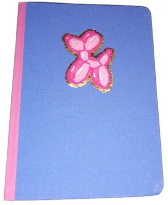 Ecokind By U Style Balloon Dog Patch Casebound Journal 6 X 8.25 120 Sheets