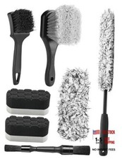 7PCS Car Wheel Cleaning Pro Kit, Tire Brush, Soft-bristled Rim 7PCS-WDK003