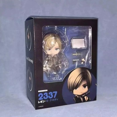 10cm Original Nendoroid Resident Evil 4 Remake Leon S. Kennedy Q Version Figure