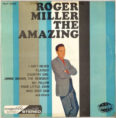 ROGER MILLER "THE AMAZING" COUNTRY ROCK LP 1967 NASHVILLE 2046 PROMO - Photo 1/3