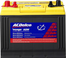 Acdelco M24agm Marine Agm Bci Group 24 Cca 750 Ampere Rc 140 Minutes Leng