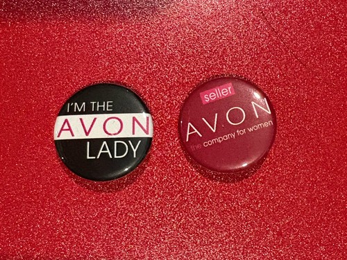 Avon Button Pin Set Collection