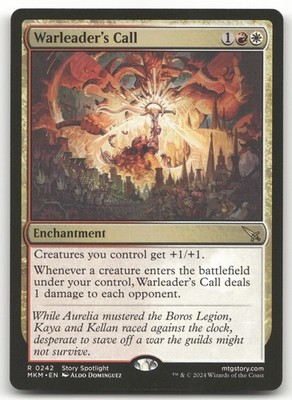 Warleader's Call #242 (NM) Murders Karlov Manor MKM Magic MTG