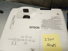Epson PowerLite 530 HDMI Short Throw Projector H673A 2300 hours