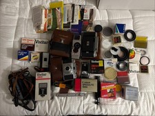 Huge Lot Of Cameras & Camera Accessories✅Untested✅Excellent📸 Condition📸100+pcs