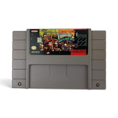 Donkey Kong Country 2: Diddy's Kong Quest - SNES - Cleaned and Tested