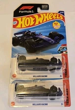 Hot Wheels 2025 Track Aces - Williams F1 Lot of 2 - New on Good Cards