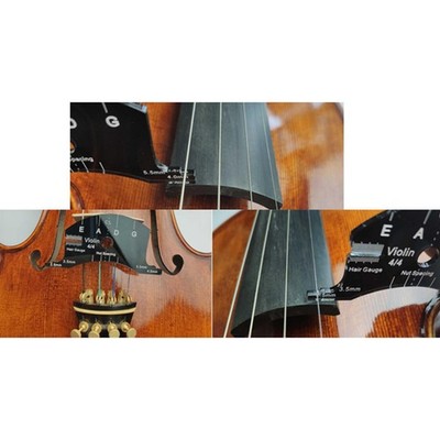 5PCS Violine Brücke Schimmel Vorlage für Violine Viola Kontrabass Instrument