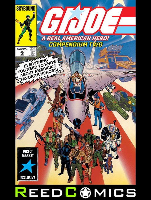 GI JOE A REAL AMERICAN HERO COMPENDIUM VOLUME 2 GRAPHIC NOVEL GOLDEN DM VARIANT