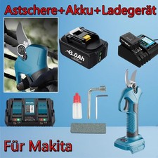 Elektro Astschere Für Makita 18V Akku / Ladegerät Gartenschere Garten Baumschere