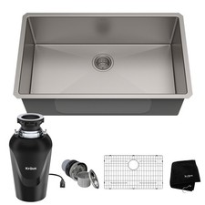 Kraus KHU100-32-100-75MB Standart PRO 32" Undermount Single Basin - Stainless