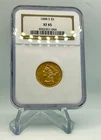 1888-S Liberty Gold Half Eagle $5 Coin graded XF45 by NGC - Rare Date!!