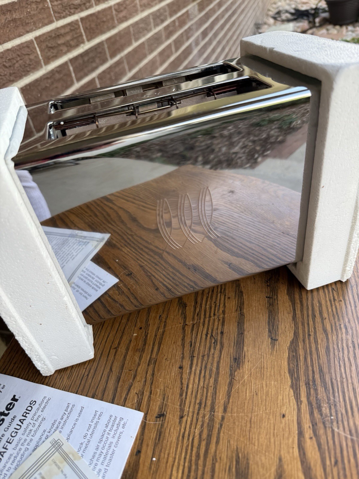 Vintage TOASTMASTER B700 Wide-Slot GHOSTBUSTERS 2 Dancing Toaster Chrome USA