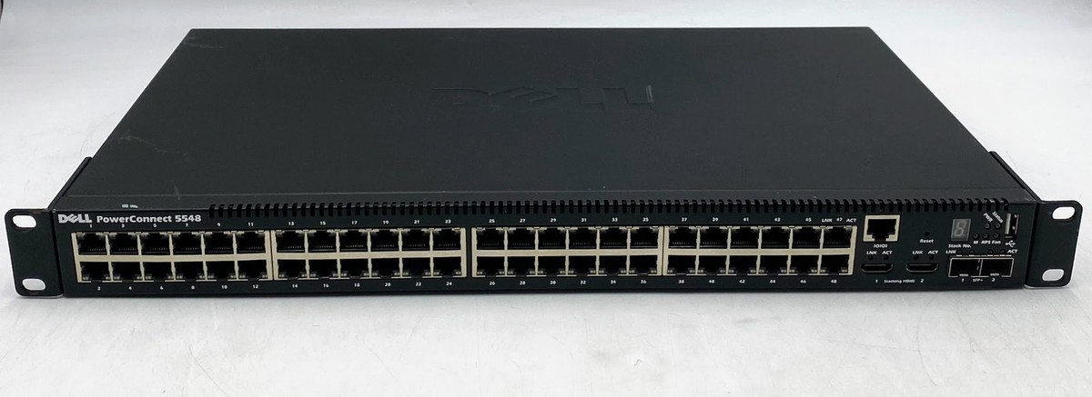 Dell PowerConnect 5548 PY90T 48-Port Gigabit Stacking Switch | eBay