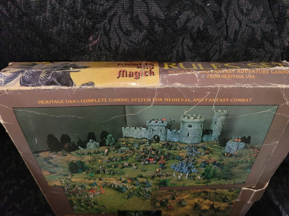 Vintage Heritage Knight and Magick  Rules Set Dungeons and Dragons - Image 3 of 4