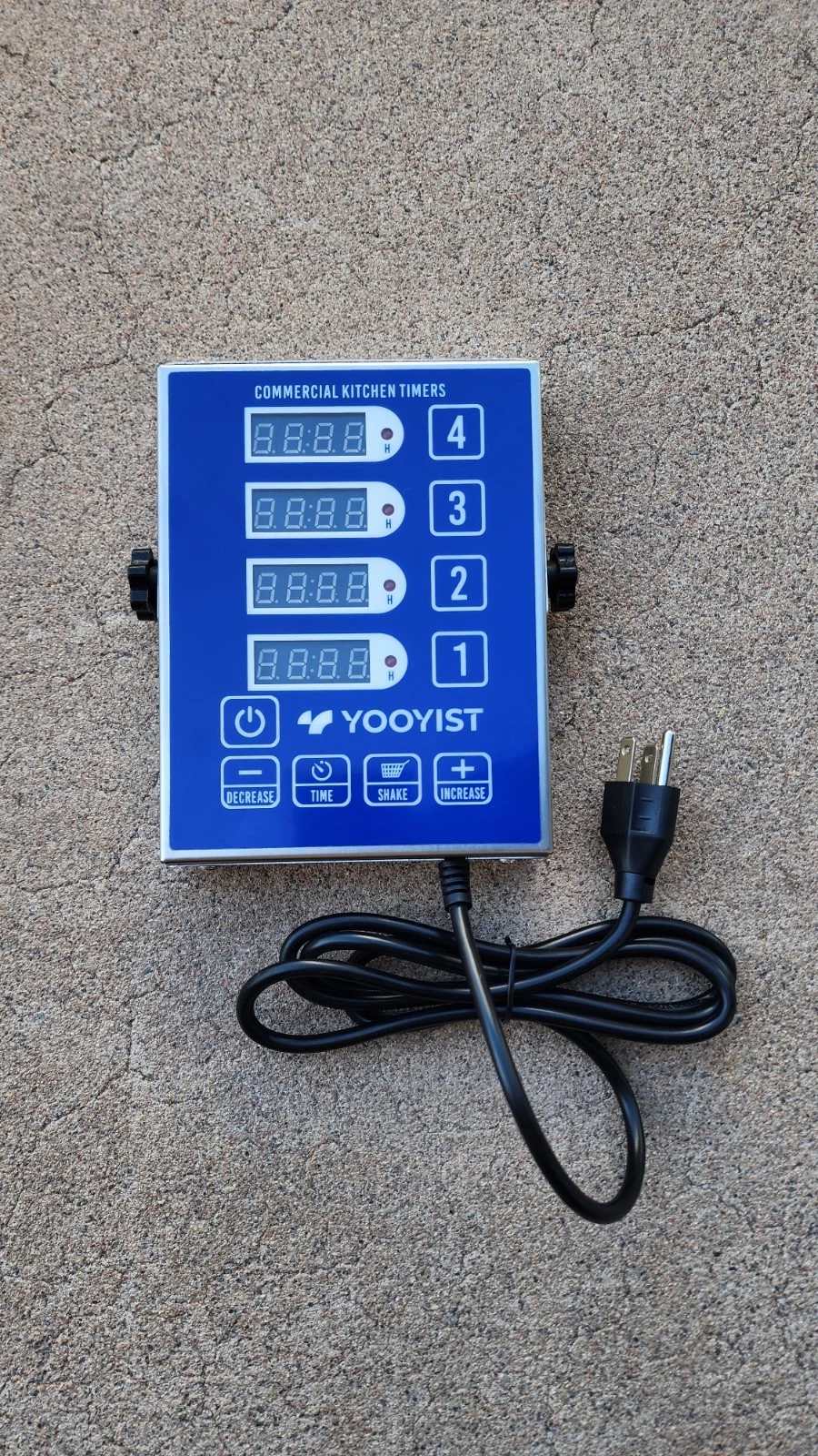 YOOYIST Precision Kitchen Timers for Cooking – 4 Channel Commercial Kitchen