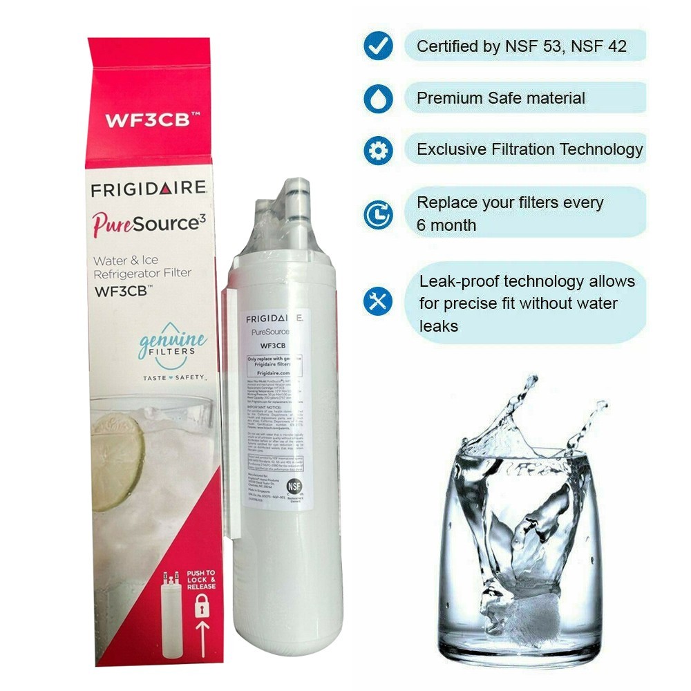 WF3CB Refrigerator Water Filter | Genuine Frigidaire OEM In Stock